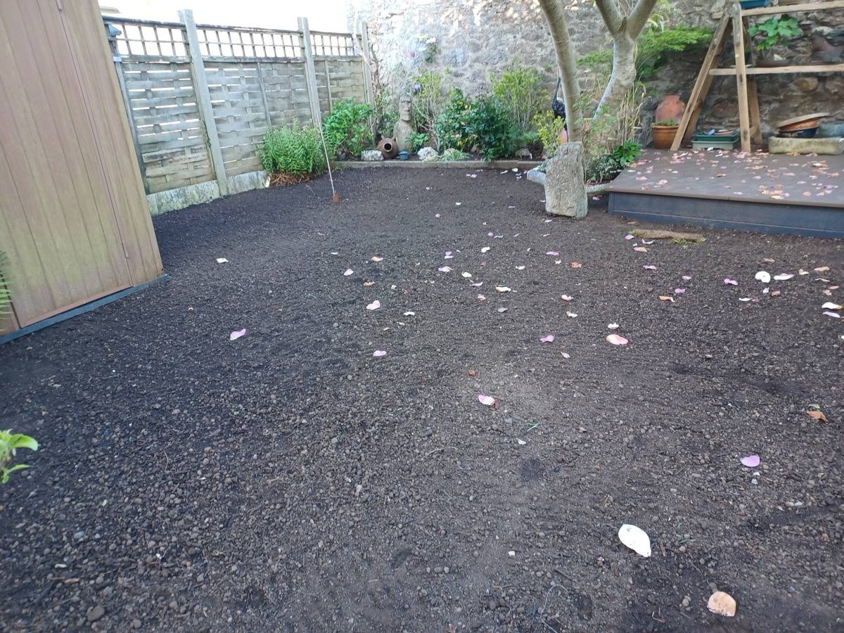 Turfing Work Example - Before